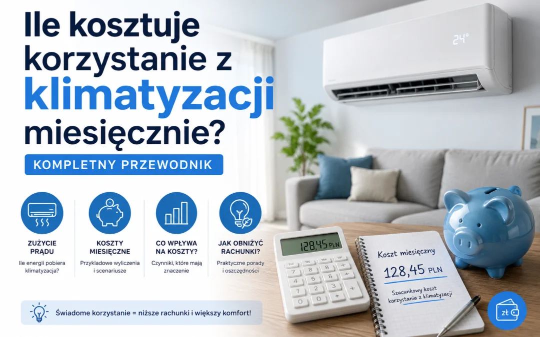 Ile kosztuje korzystanie z klimatyzacji miesięcznie? Kompletny przewodnik
